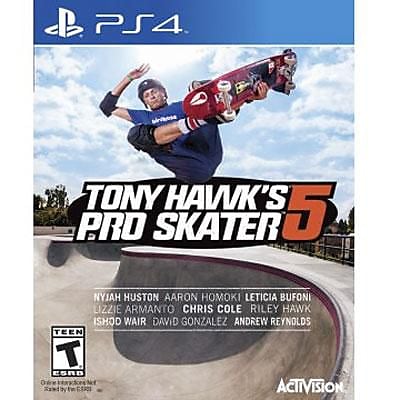 Activision Tony Hawk s Pro Skater 5 Gaming Software Action Sports PlayStation 4 77066