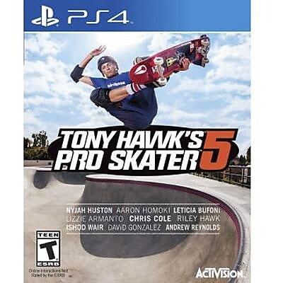 Activision Tony Hawk s Pro Skater 5 Gaming Software Action Sports PlayStation 4 77066