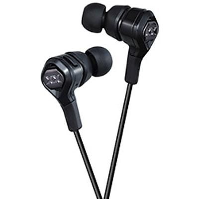 JVC HAFR100X Elation XX Stereo In Ear Earbud with Mic Black
