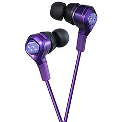 JVC HAFR100X Elation XX Stereo In Ear Earbud with Mic Purple