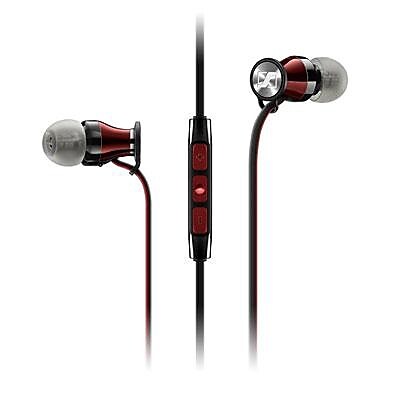 Sennheiser MOMENTUM Samsung Stereo In Ear Earphones with Mic Black Red