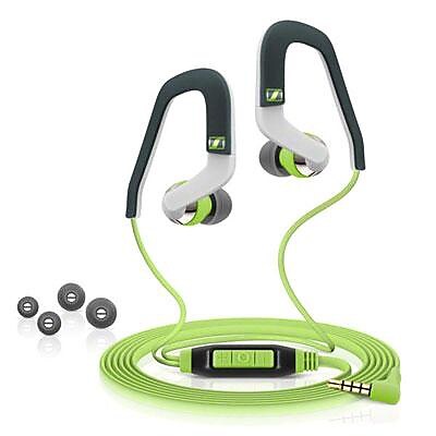 Sennheiser OCX 686G Sports Stereo In Ear Earphones with Mic Green