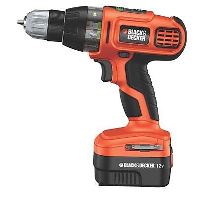 Black & Decker 2 Speed SmartSelect Cordless Drill\/Driver, 12 V (SS12C)