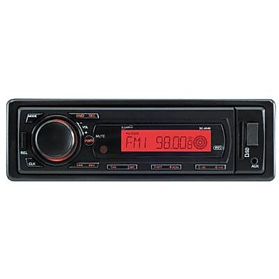 Supersonic SC-4646 Car Audio System with AM/FM Radio and MP3 Playback