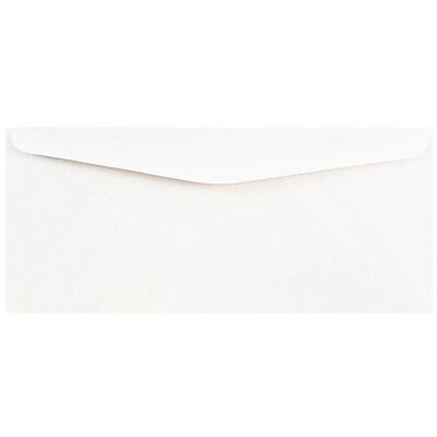 JAM Paper 10 Business Envelopes 4 1 8 x 9 1 2 White 50 pack 35532H