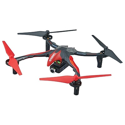Dromida Ominus FPV UAV Quadcopter RTF, Red With Live View Video Camera