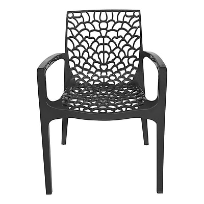 Grandsoleil Arm Chair Set of 2 ; Anthracite