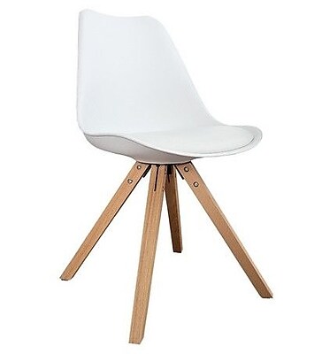 Modern Chairs USA Lugano Side Chair; White