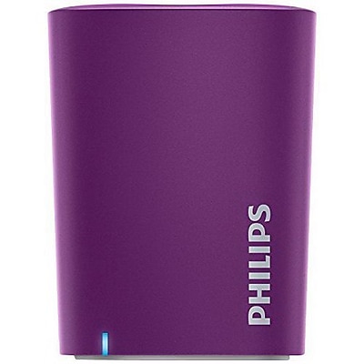 Philips BT100 37 2 W Wireless Portable Speaker Purple