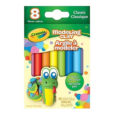 Crayola Modeling Clay Classic Assorted 8 Pack 57 0312