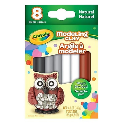 Crayola Modeling Clay Neutral Assorted 8 Pack 57 0314