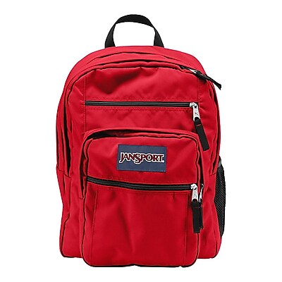 Jansport Big Student High Risk Red Polyester Backpack (TDN75KS)