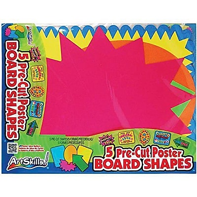 ArtSkills Small Pre Cut Poster Board 11 x 14 5 Pack PA 1363