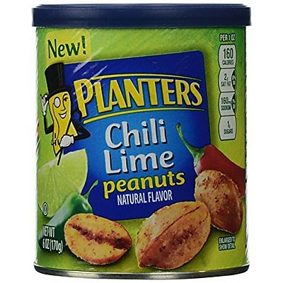 Planters Flavored Peanuts 35 Pieces Chili Lime PLANTERS1948