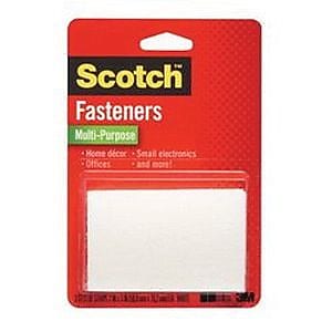 Scotch Multi Purpose Fastener 2 x 3 White RF7050