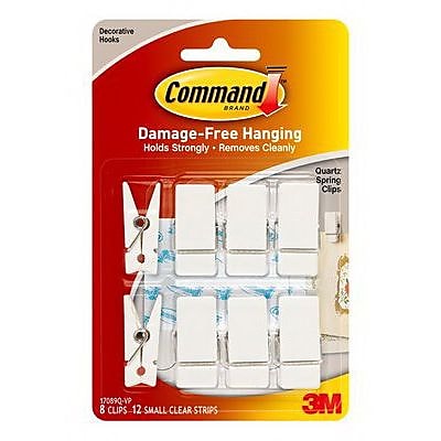 Command Small Spring Clips Value Pack 17089Q