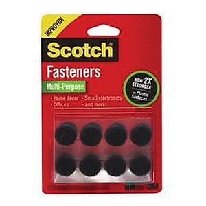 Scotch Multi Purpose Fastener 5 8 Dot Black RF7061X