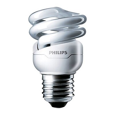 Philips 9 W Warm White A19 Compact Fluorescent Light Bulb 455188