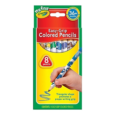 Crayola My First Easy Grip Colored Pencil 8 Pack 811334