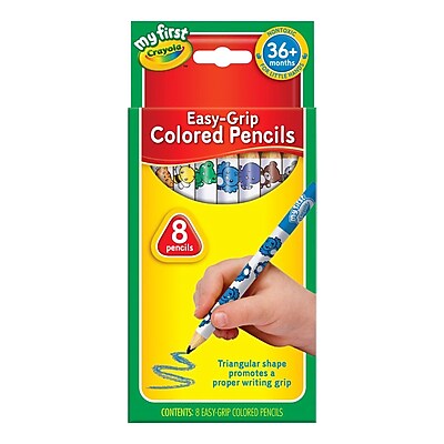 Crayola My First Easy Grip Colored Pencil 8 Pack 811334