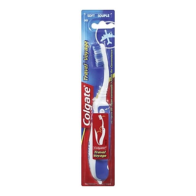 Colgate Folding Soft Travel Toothbrush White Blue CPC 55370