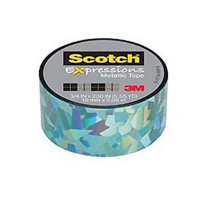 3M Scotch Expressions Metallic Tape 5.55 yds. Teal C414 P6