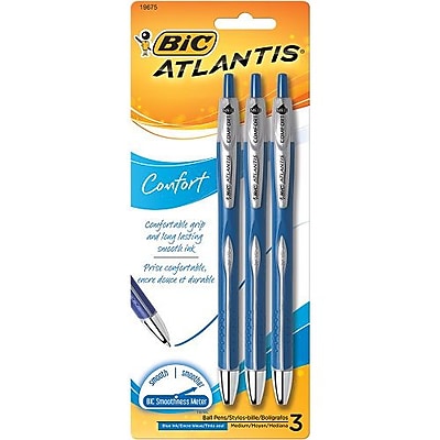 BIC Medium Ballpoint Pen 1.2mm Blue 3 Pack VCGCP31 BLU