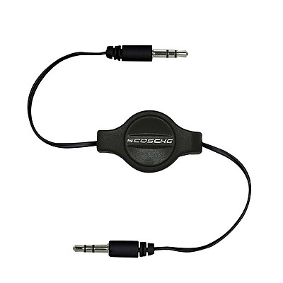 Scosche rePLAY Retractable Audio Cable for iPod MP3