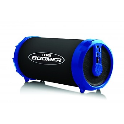 Naxa nas 3071 blu Boomer Bluetooth Portable Speaker Blue