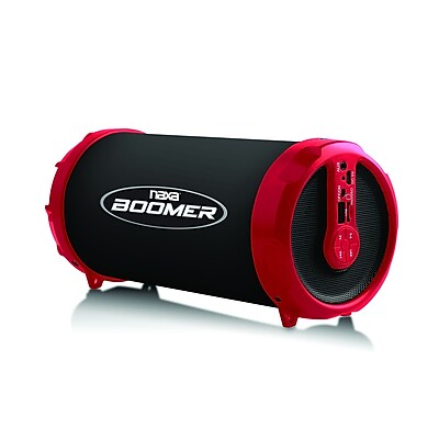 Naxa nas 3071 red Boomer Bluetooth Portable Speaker Red