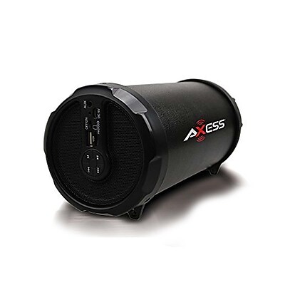 Axess spbt1030 Boombox Bluetooth Portable Speaker Black