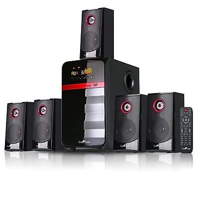BeFree Sound Bluetooth Speaker System bfs 510 50 W 15 W x 5 Red