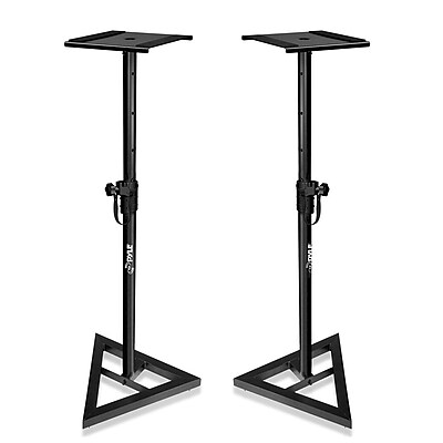 Pyle pstnd35 Monitor Speaker Stand Black