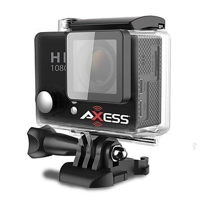 Axess CS3604 BK 12 MP Action Camera 2.65 mm Black