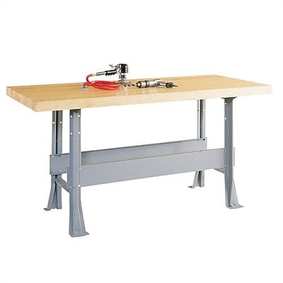 Shain Two Station Maple Top Workbench; No Vise