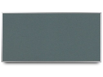 Everwhite Narrow Aluminum Framed Cork Bulletin Board; 4 H x 10 W