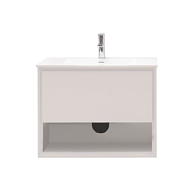 Avanity Sonoma 32'' Single Bathroom Vanity Set; Glossy white