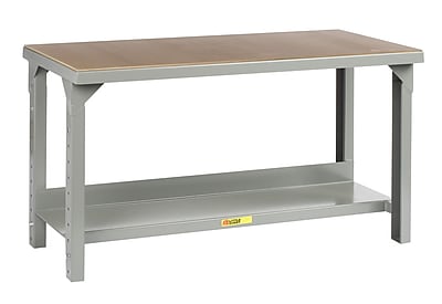 Little Giant USA Welded Steel Hardboard over Steel Top Workbench; 41'' H x 84'' W x 36'' D