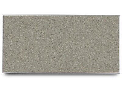 Everwhite Narrow Aluminum Framed Cork Bulletin Board; 4 H x 8 W