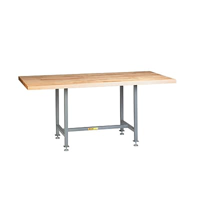 Little Giant USA 72'' x 36'' Butcher Block Top Workbench