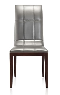 Ceets Royal Parsons Chair Set of 2 ; Silver