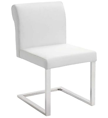 Nuevo Bruno Parsons Chair; White