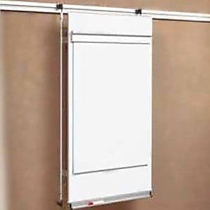 Peter Pepper Tactics Plus Track Level 2 Flip Chart Wall Mounted Whiteboard 4 H x 3 W