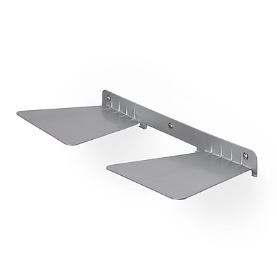 Umbra Conceal Double 1.10 Floating Shelf Silver (325632-410)