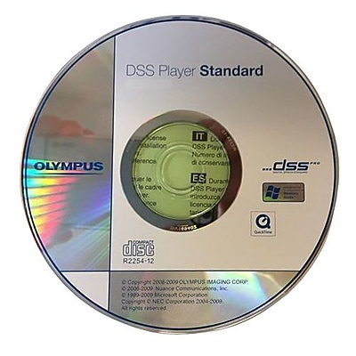 Olympus V4661710U000 Single User DSS Player Standard Software