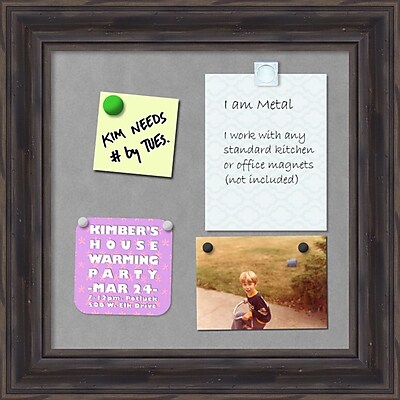 Rustic Pine Magnetic Board 12x12 Magnetic Board 16 x 16 inch DSW2972362