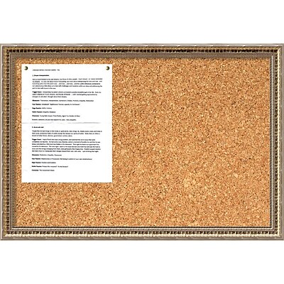 Fluted Champagne Cork Board Medium Message Board 26 x 18 inch DSW1418332