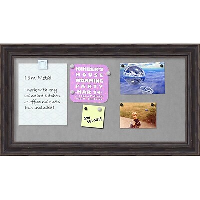 Rustic Pine Magnetic Board Magnetic Board 28 x 16 inch DSW2972392