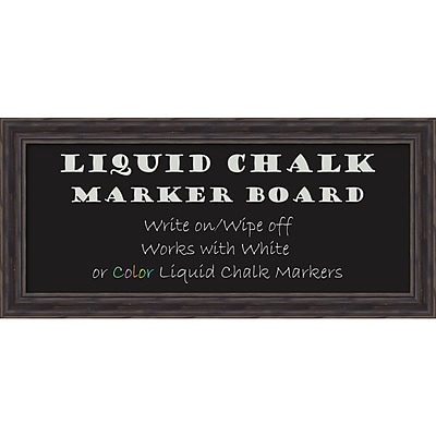 Rustic Pine Liquid Chalk Marker Board Panel Message Board 34 x 16 inch DSW2972377