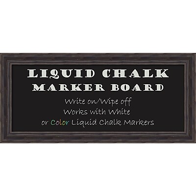 Rustic Pine Liquid Chalk Marker Board Panel Message Board 34 x 16 inch DSW2972377